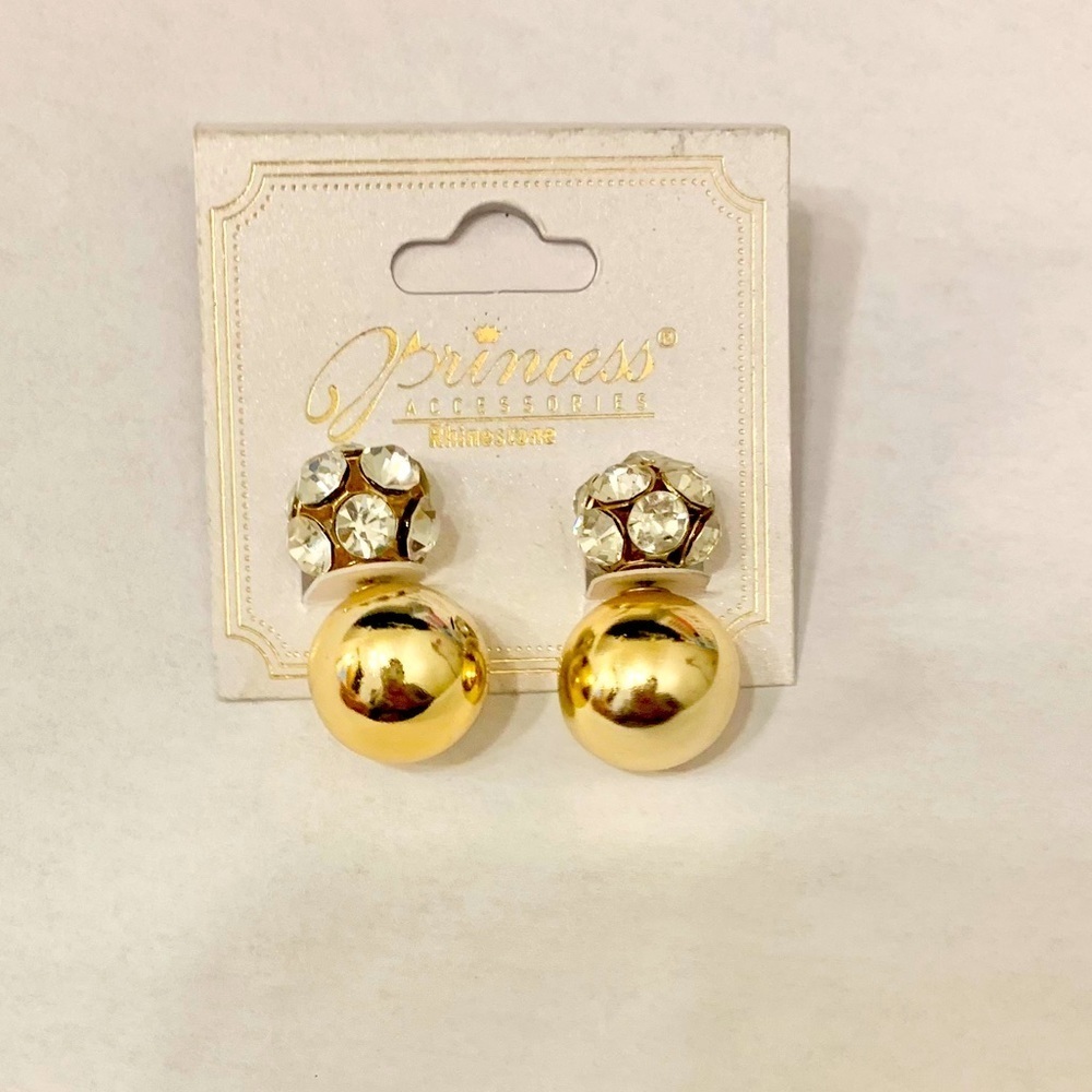 Princess Accessories | Earrings Rhinestone - Picture 2 of 8